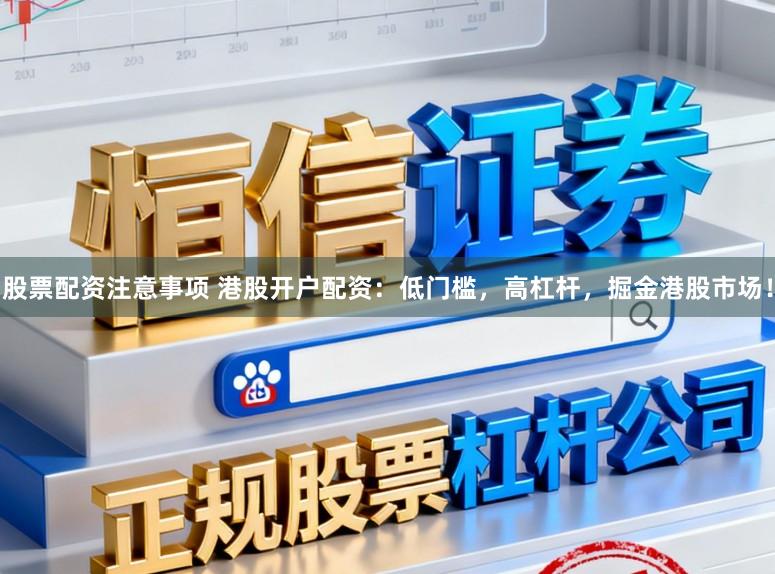 股票配资注意事项 港股开户配资:低门槛,高杠杆,掘金港股市场!