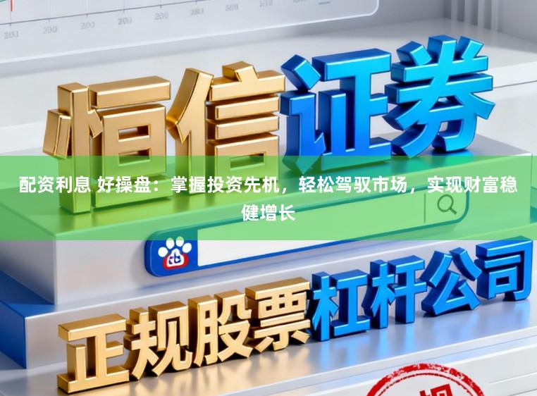 配资利息 好操盘：掌握投资先机，轻松驾驭市场，实现财富稳健增长